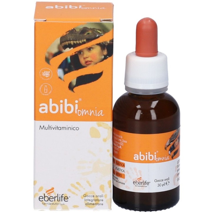 Abibi Omnia Gocce 30 ml - Integratore Multivitaminico Bambini