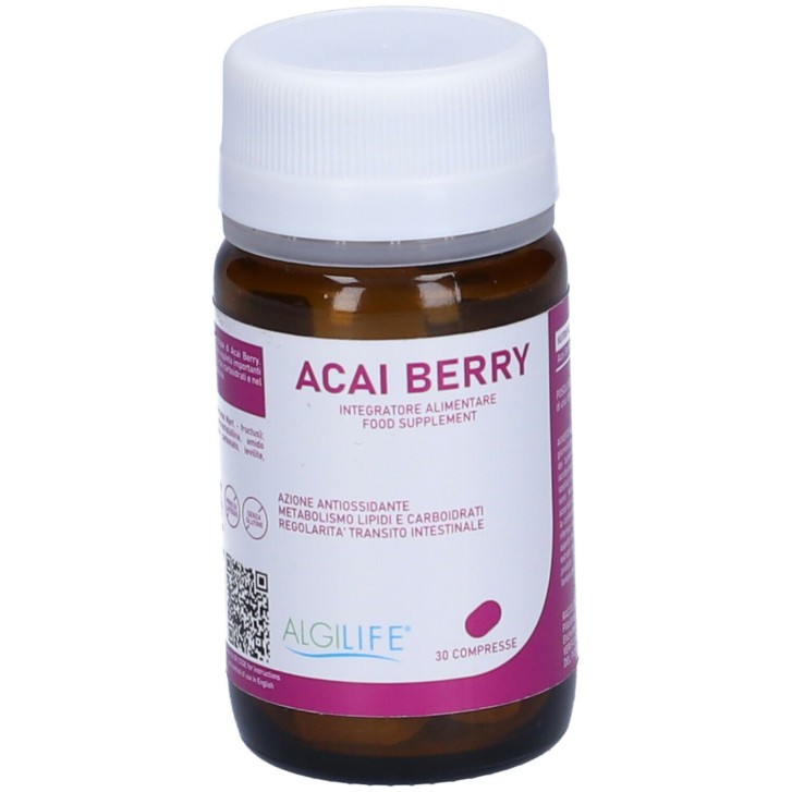 Acai Berry 30 compresse - Integratore Metabolismo Lipidi