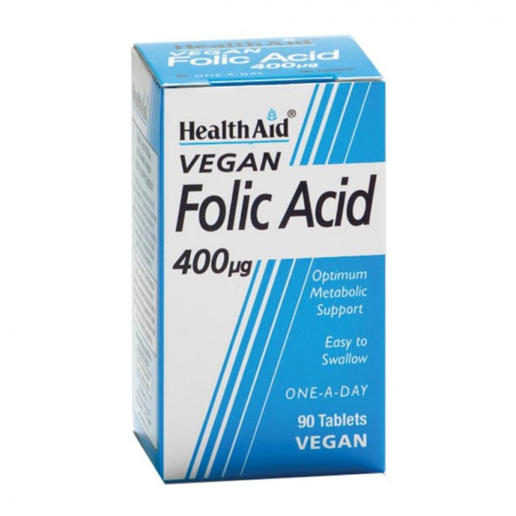 Acido Folico Health Aid 90 capsule - Integratore Alimentare