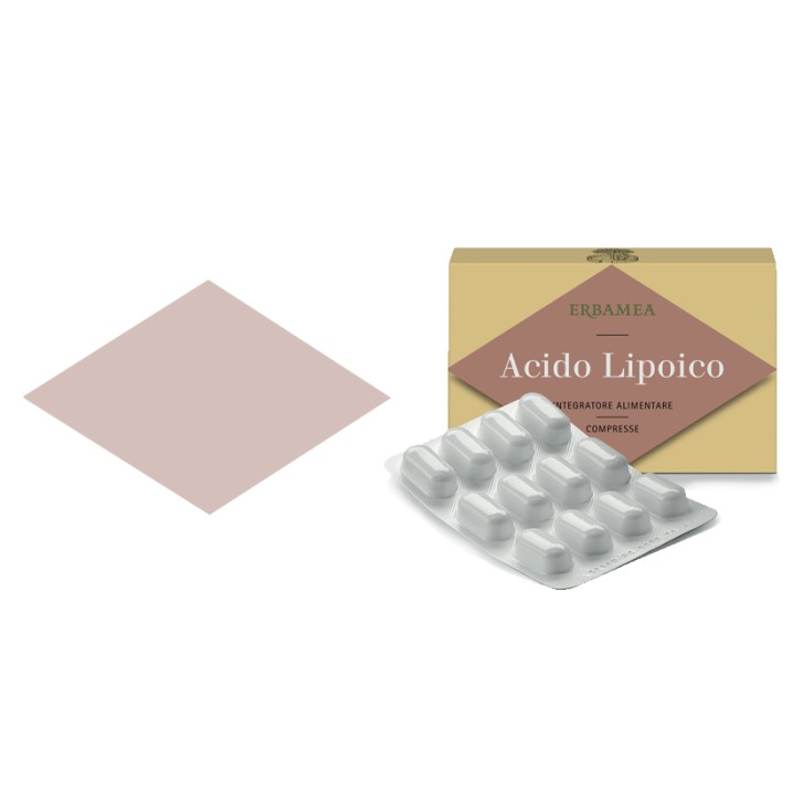 Acido Lipoico Erbamea 24 compresse - Integratore Antiossidante