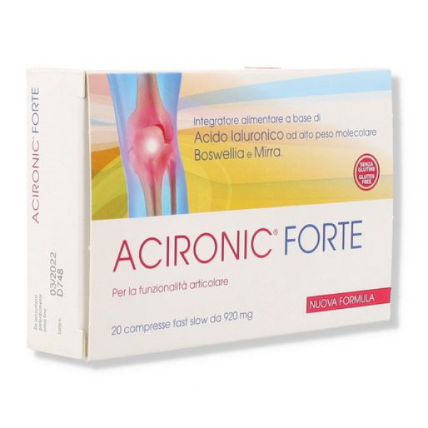Acironic Forte 20 Compresse - Integratore Alimentare