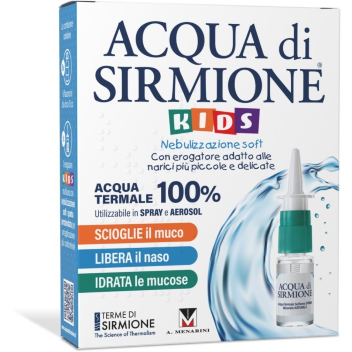 Acqua di Sirmione Kids Gocce Nasali Spray 6 flaconcini