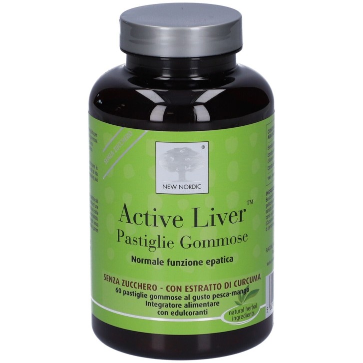 Active Liver 60 Pastiglie Gommose - Integratore Funzione Epatica