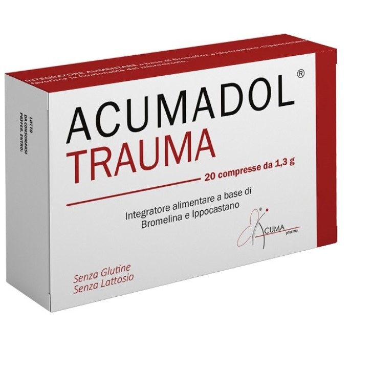 Acumadol Trauma 20 Compresse - Integratore per Microcircolo