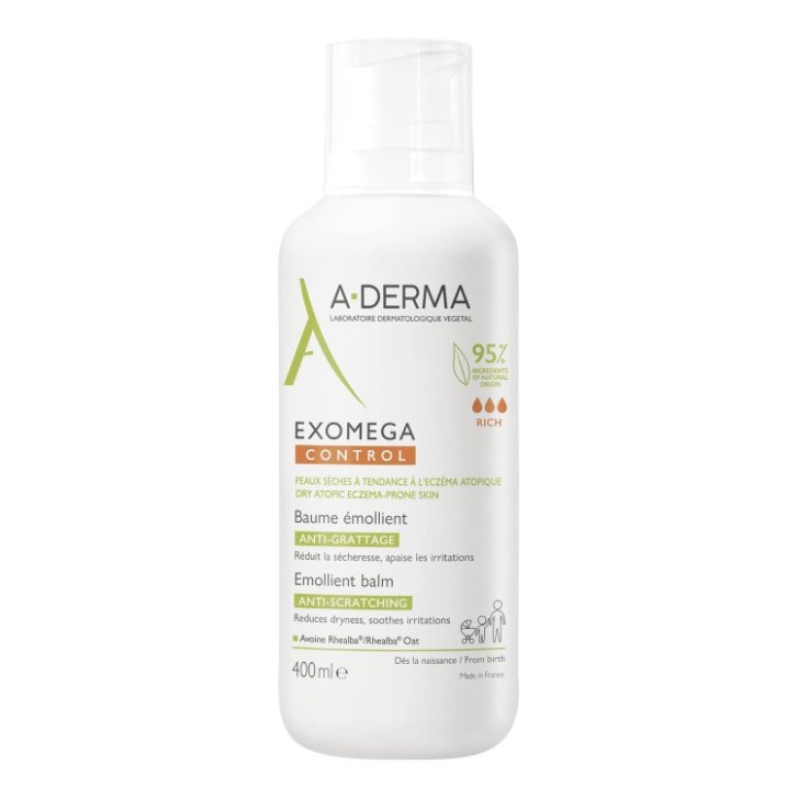A-Derma Exomega Control Balsamo Emolliente 400 ml