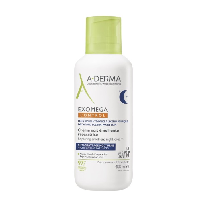 Aderma Exomega Control Crema Notte 400 ml