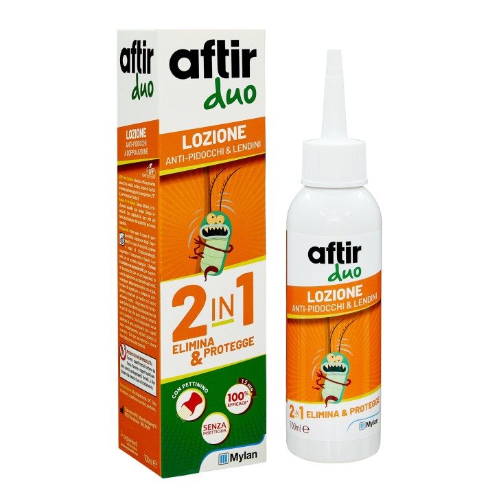 Aftir Duo Lozione Antipidocchi e Lendini 2in1 100 ml
