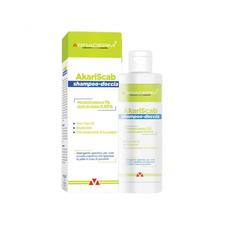 Akariscab Shampoo Doccia Antiparassitario 150 ml
