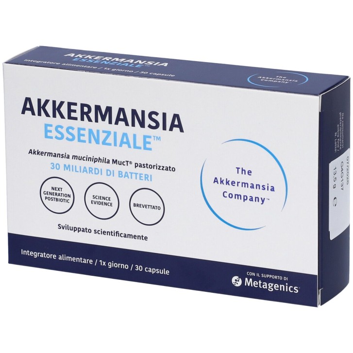 Akkermansia Essenziale 30 capsule - Integratore Alimentare