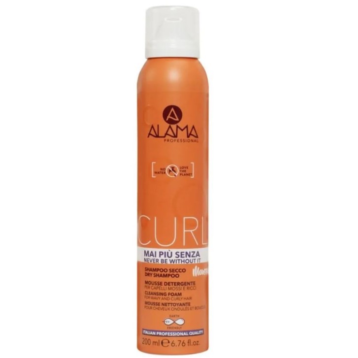 Alama Shampoo Secco Mousse Ricci 200 ml