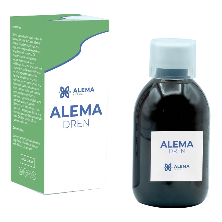 Alema Dren 250 ml - Integratore Drenante Concentrato