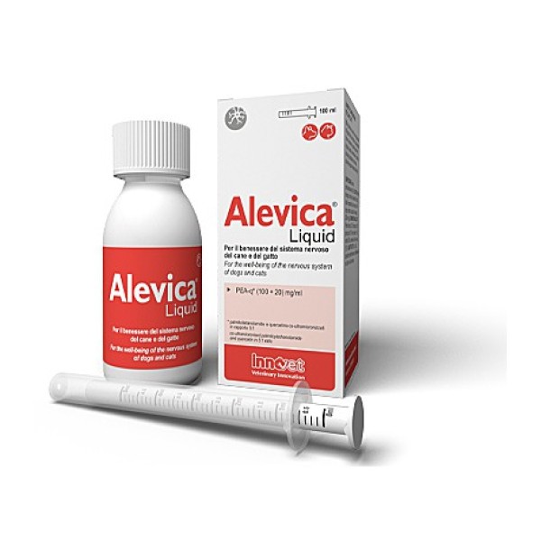 Alevica Liquido 100 ml - Integratore Veterinario per Sistema Nervoso Cani e Gatti