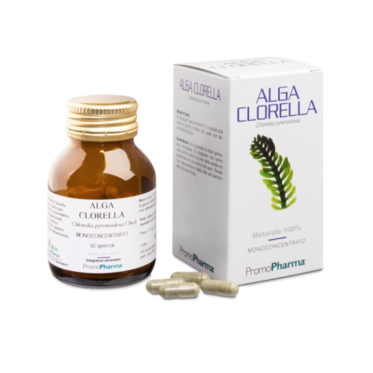 Alga Clorella PromoPharma 50 Capsule - Integratore Difese Immunitarie