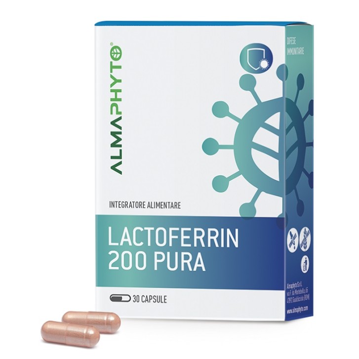 Lactoferrin 200 Pura 30 capsule - Integratore Difese Immunitarie