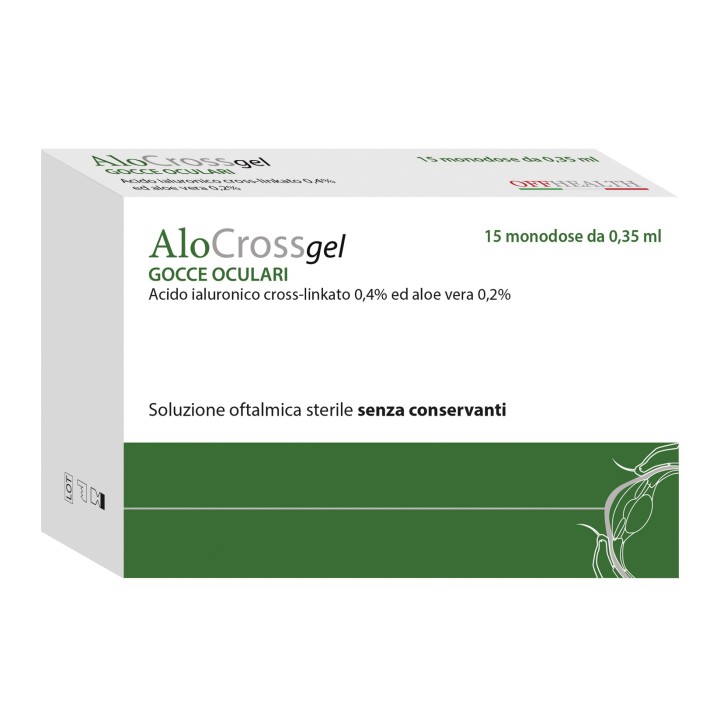 AloCrossGel Soluzione Oftalmica 15 flaconcini monodose