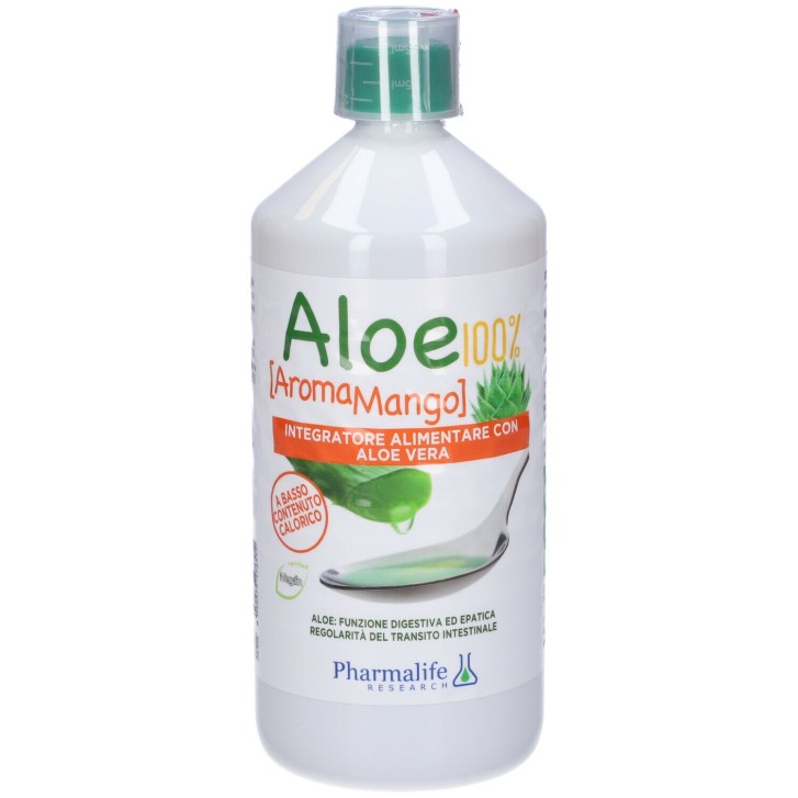 Aloe 100% Aroma Mango 1 Litro - Integratore Depurativo