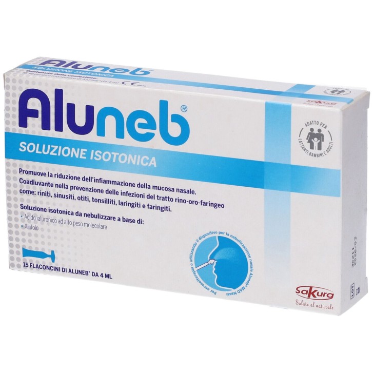 Aluneb Soluzione Isotonica da Nebulizzare 15 Flaconcini da 4 ml