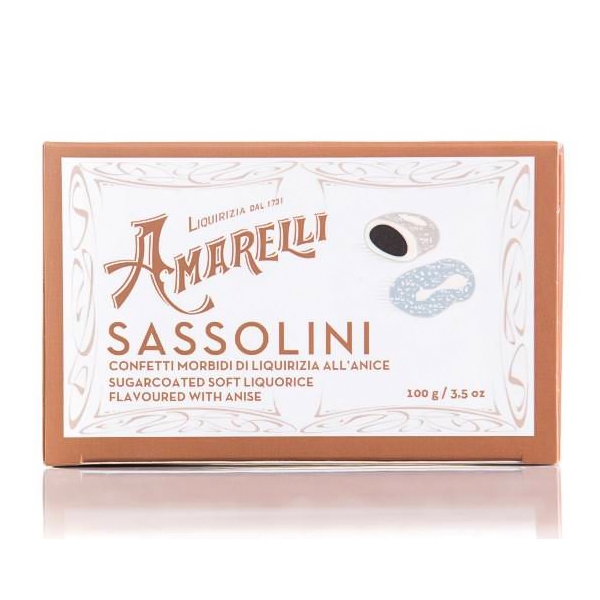 Amarelli Sassolini Liquirizia all'Anice 100 grammi