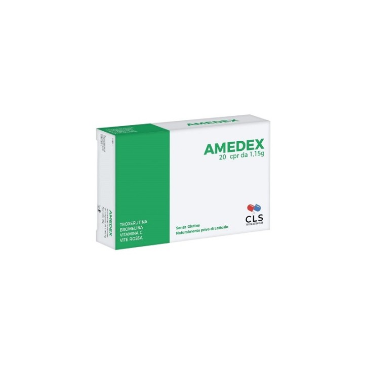 Amedex 20 compresse - Integratore Benessere Circolazione