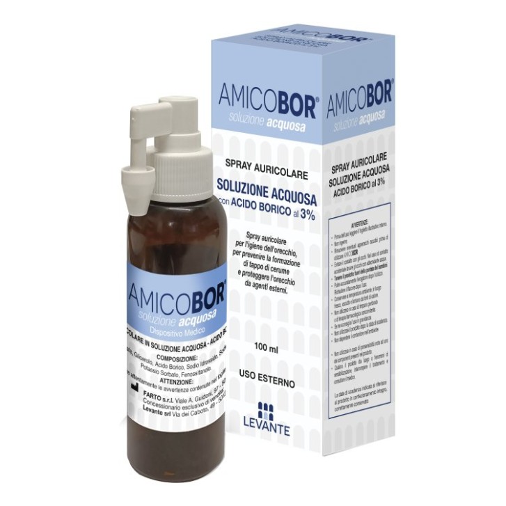 Amicobor Spray Auricolare 100 ml