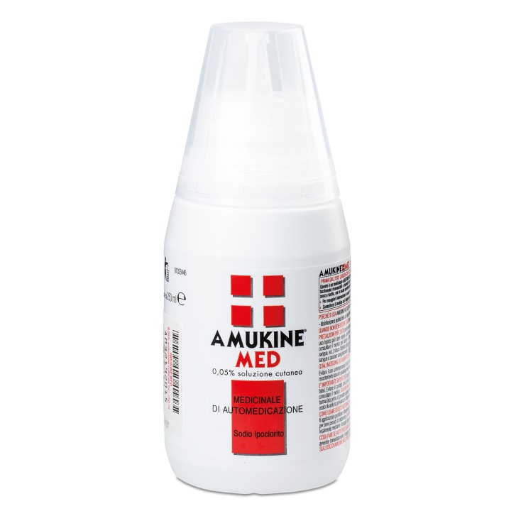 Amukine Med Soluzione Cutanea 0,05% Sodio Ipoclorito 250 ml