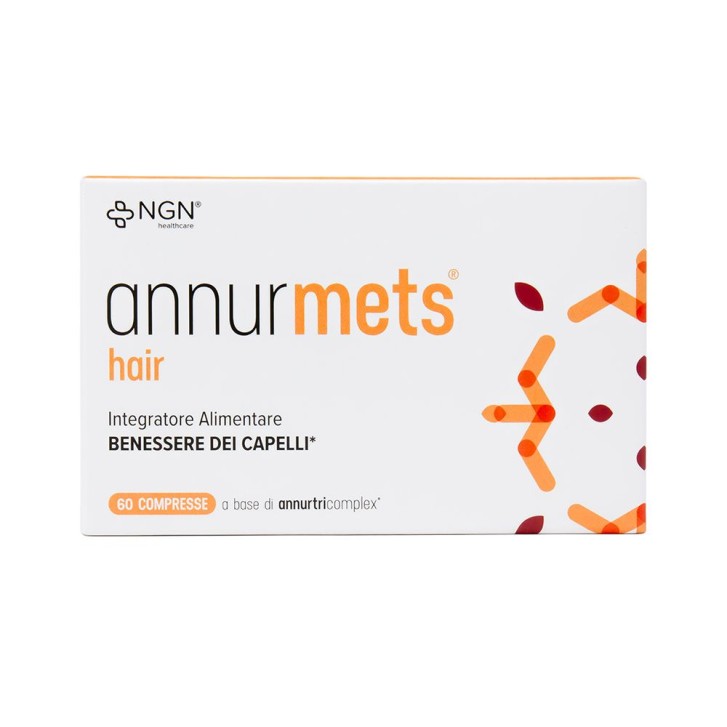 AnnurMets Hair 60 Compresse - Integratore per Capelli