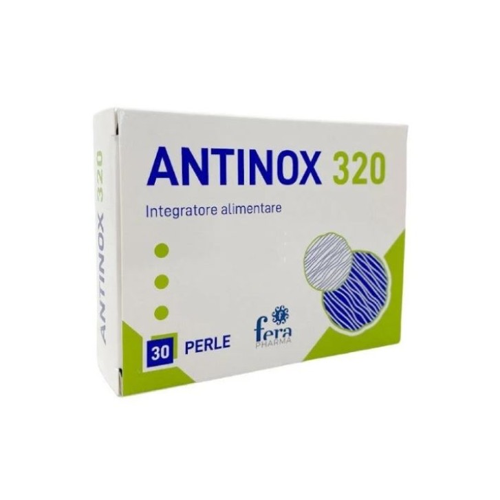 Antinox 320 30 Perle - Integratore per Prostata e Vie Urinarie