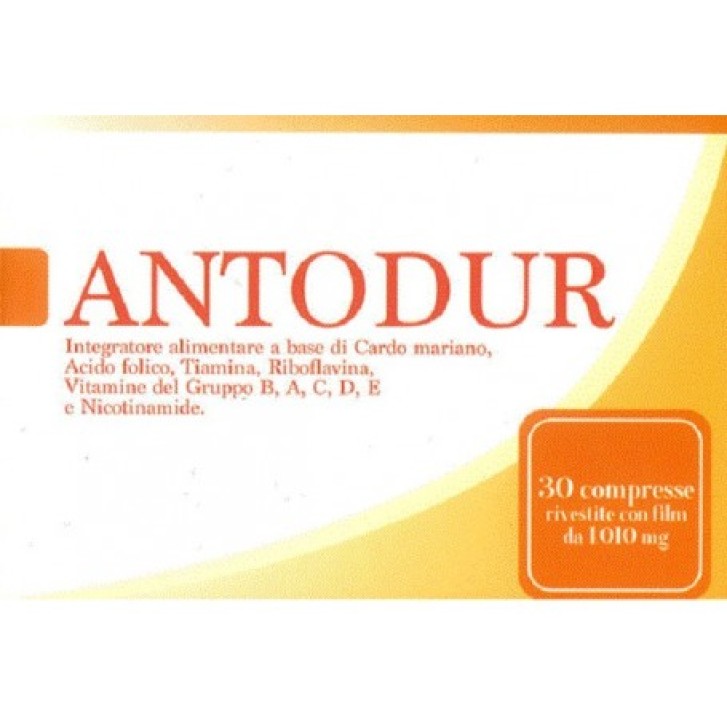 Antodur 30 Compresse - Integratore Benessere Fegato