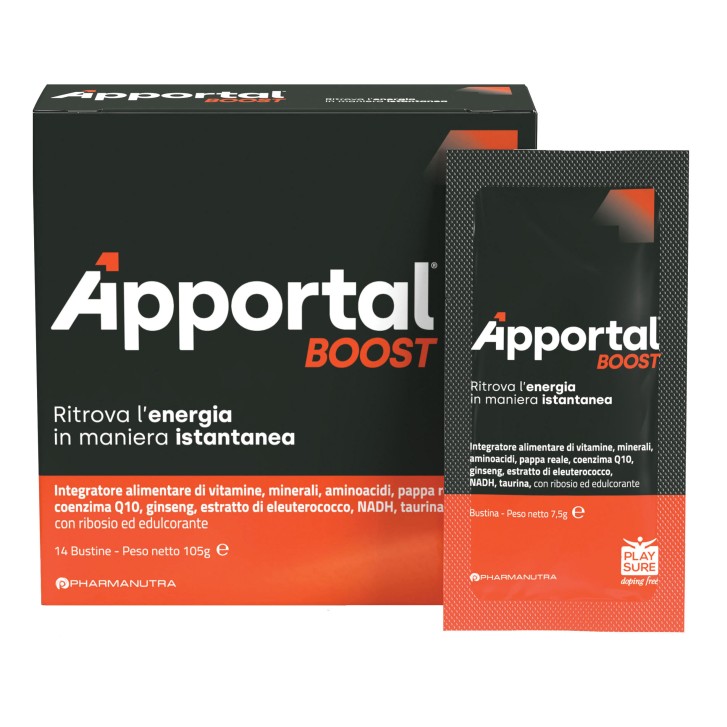 Apportal Boost 14 bustine - Integratore Tonico