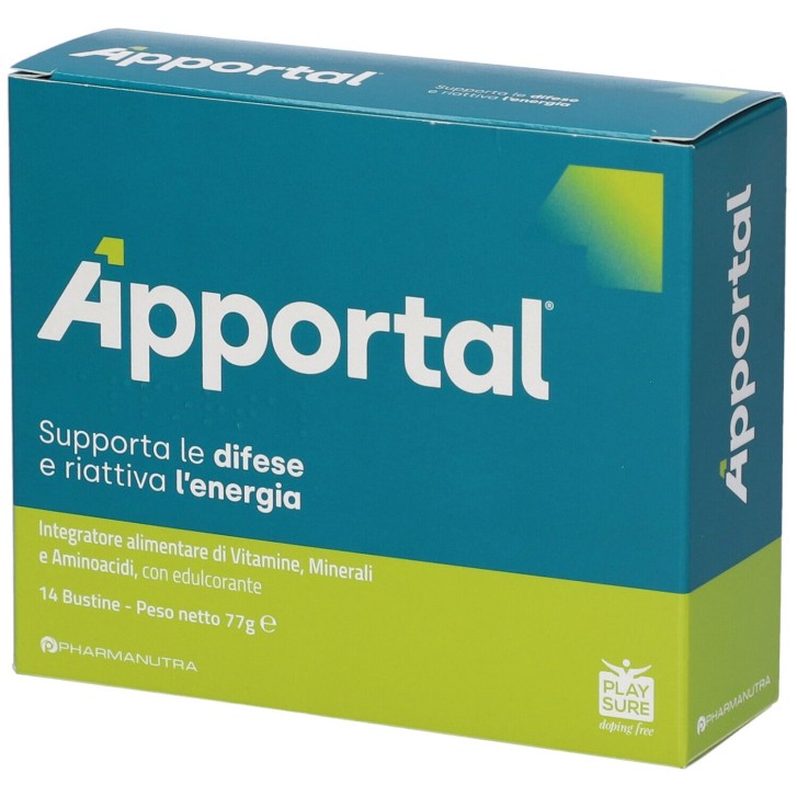 Apportal 14 Bustine - Integratore per Energia e Stanchezza