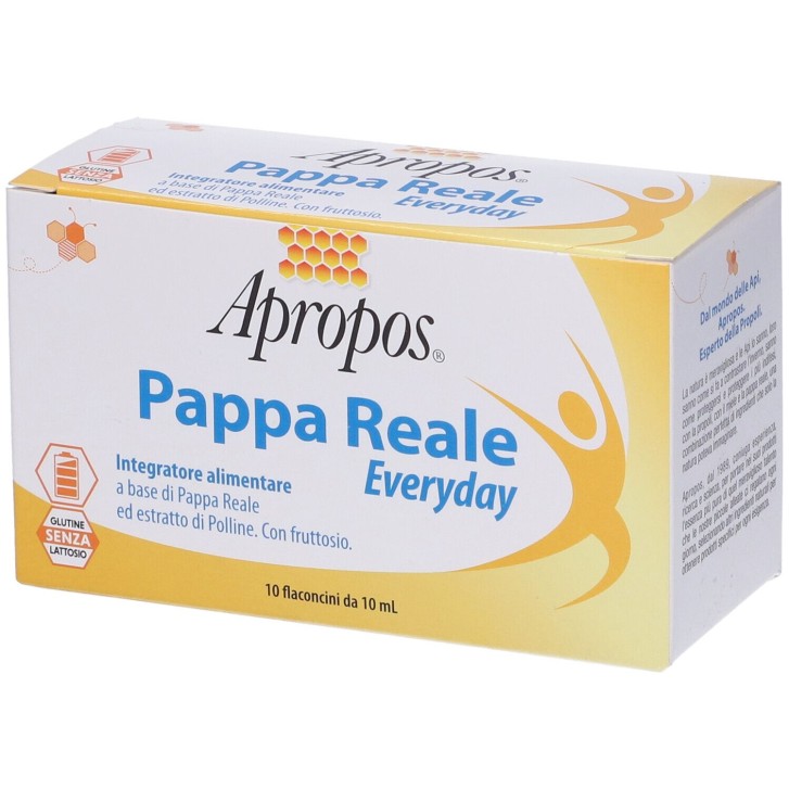Apropos Pappa Reale Everyday 10 Flaconcini - Integratore Alimentare