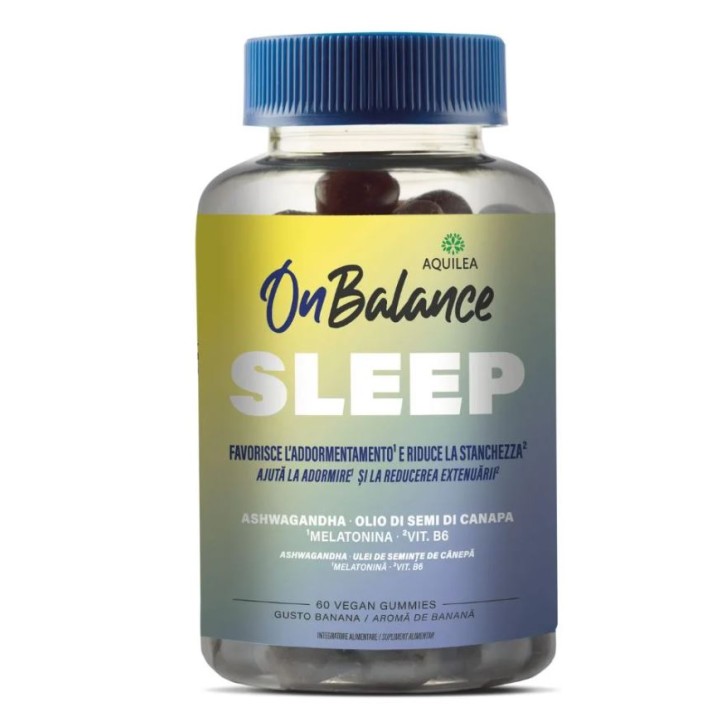 Aquilea On Balance Sleep 60 Gommose - Integratore Sonno