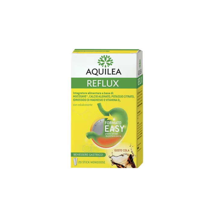 Aquilea Reflux 20 Stick - Integratore Alimentare Benessere Gastrico