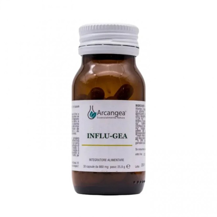 Arcangea Influ Gea 30 capsule - Integratore Benessere Vie Respiratorie