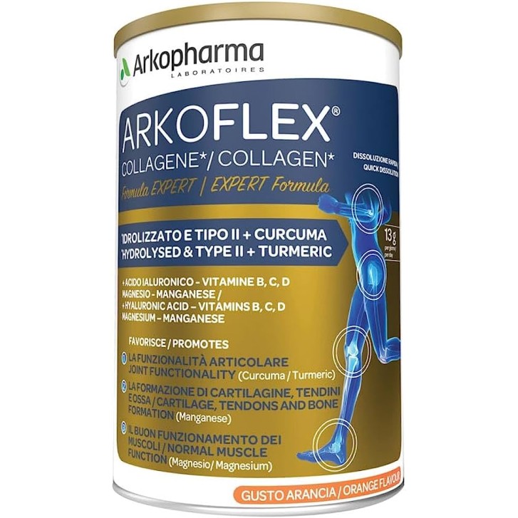 Arkopharma Arkoflex Expert Collagene 390 grammi - Integratore Benessere Cartilagine e Articolazioni