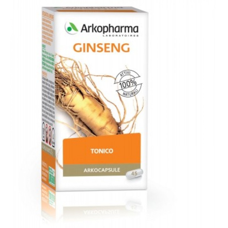 ArkoCapsule Ginseng Bio 45 Capsule - Integratore Tonico
