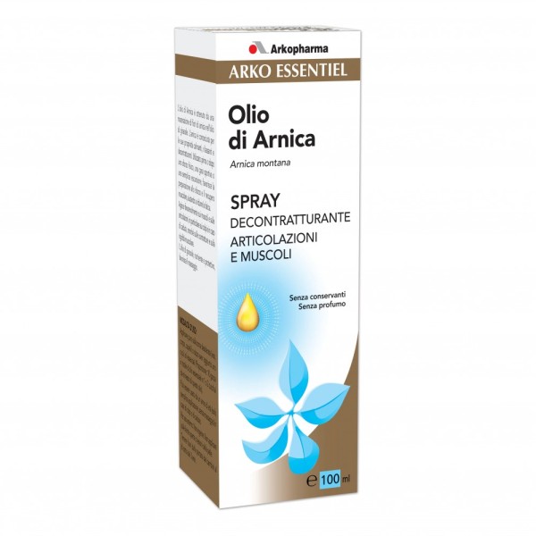 Arko Essentiel Olio di Arnica Spray Muscoli e Articolazioni 100 ml