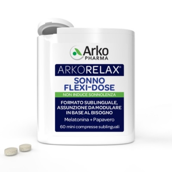 Arkorelax Sonno Flexi-Dose 60 mini compresse - Integratore Alimentare