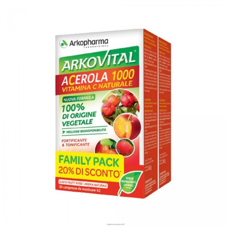 Arkovital Acerola 1000 60 Compresse - Integratore Vitaminico