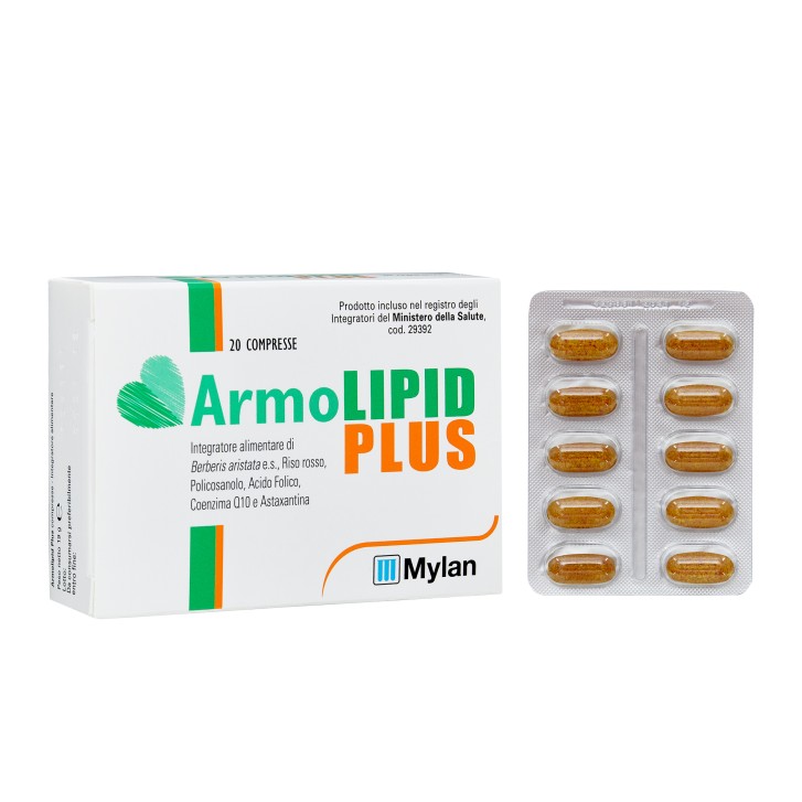 Armolipid Plus 20 Compresse - Integratore per il Colesterolo