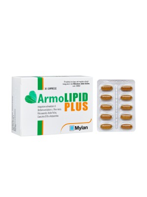 Armolipid Plus 30 Compresse - Integratore per il Colesterolo