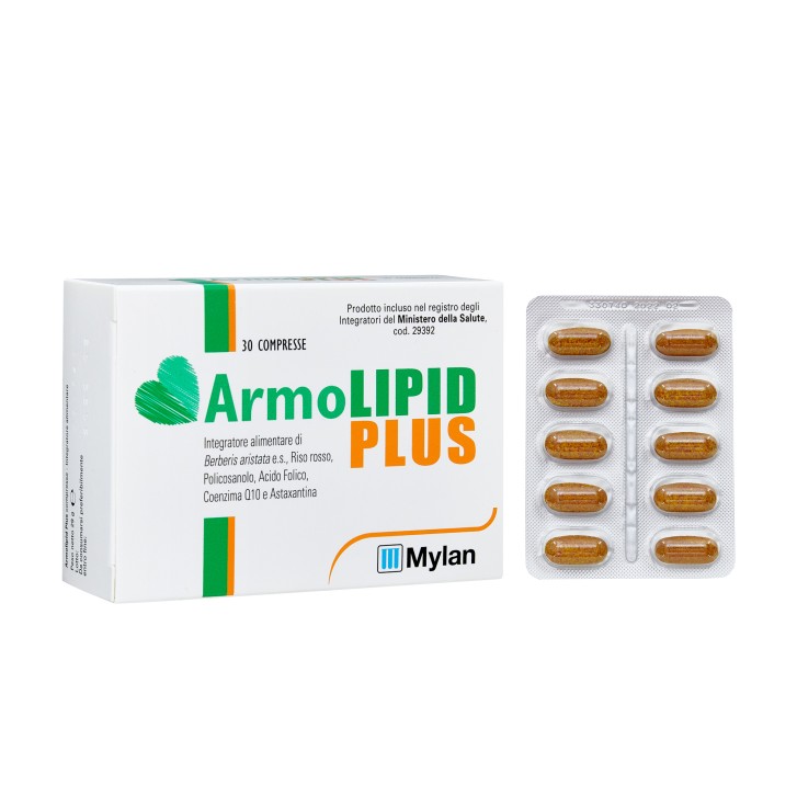 Armolipid Plus 30 Compresse - Integratore per il Colesterolo