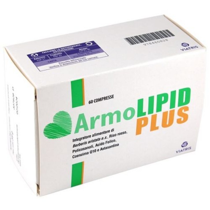 Armolipid Plus GMM 60 Compresse - Integratore per il Colesterolo