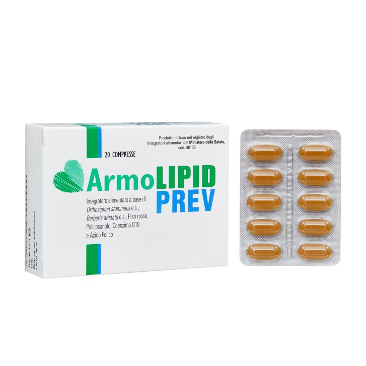 Armolipid Prev 20 Compresse - Integratore contro il Colesterolo