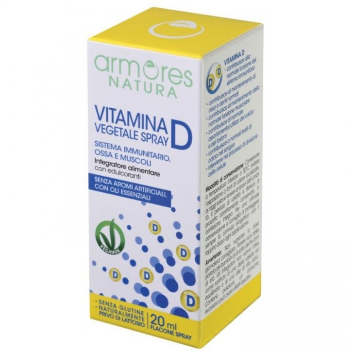 Armores Natura Vitamina D Spray 20 ml - Integratore Alimentare