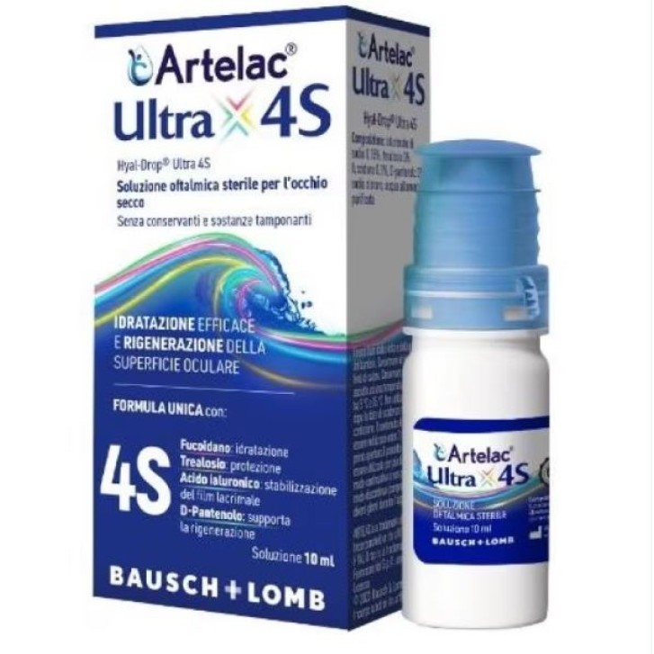 Artelac Ultra 4S Idratante e Rigenerante Occhi 10 ml