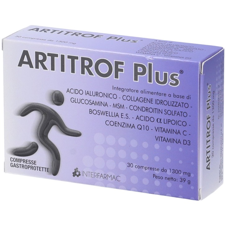 Artitrof Plus 30 Compresse - Integratore Benessere Articolare