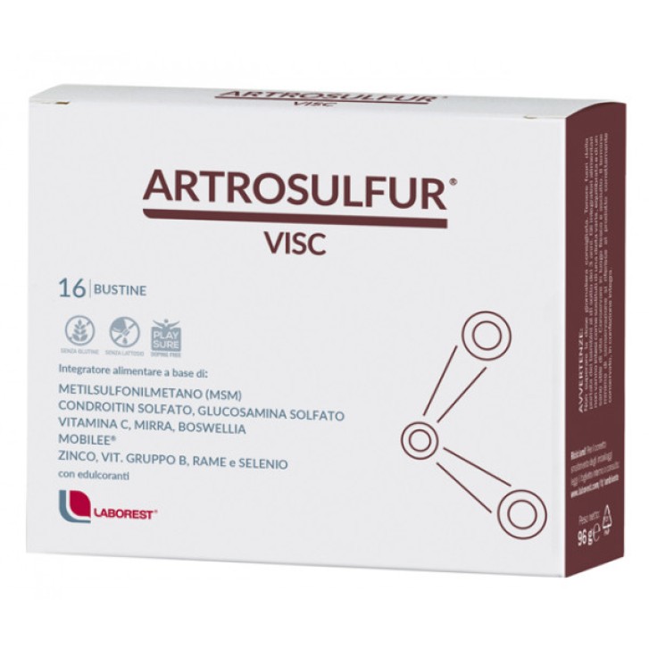 Artrosulfur Visc 16 Buste - Integratore Alimentare Collagene