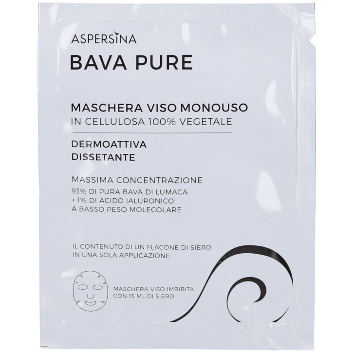Aspersina Bava Pure Maschera Viso 15 ml