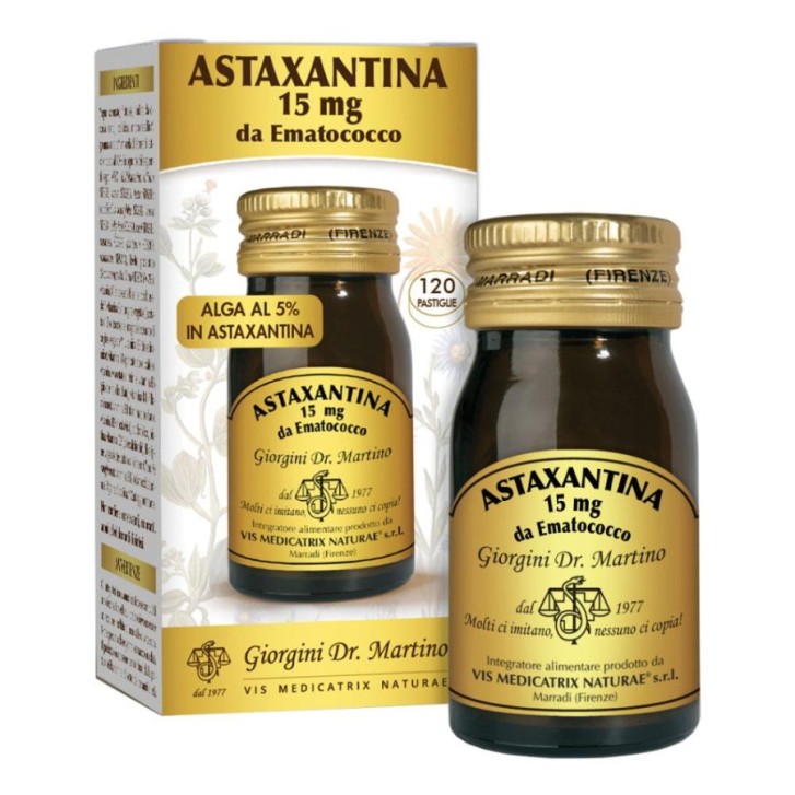 Astaxantina Dr. Giorgini 120 pastiglie - Integratore Alimentare